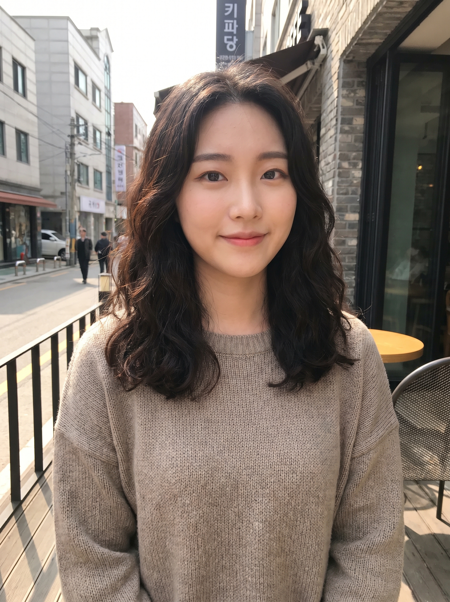 얼굴 중심 사진 예시